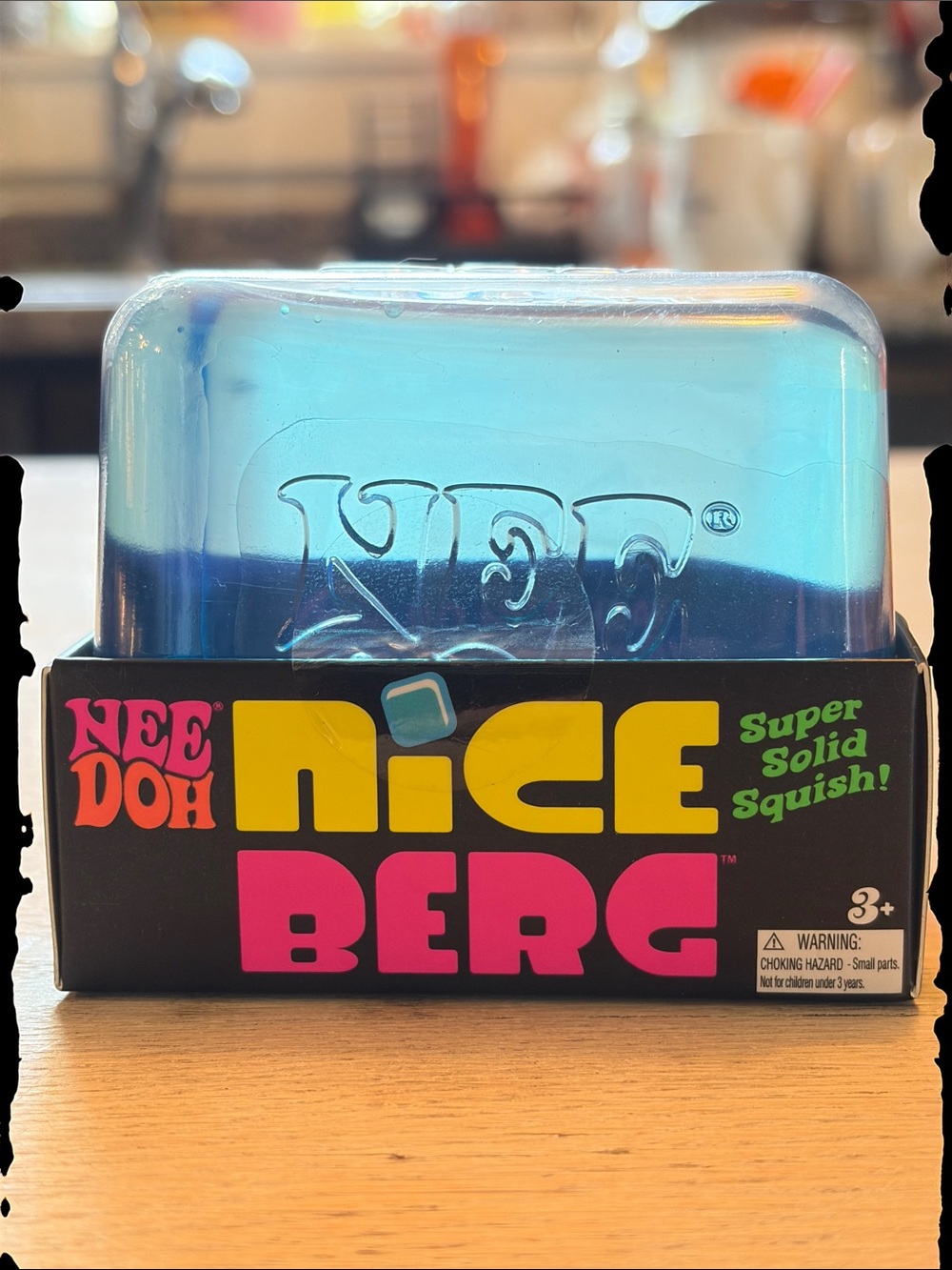 SCHYLLING | Needoh Nice Berg Solid Squish Toy - Blue - Picture 7 of 8